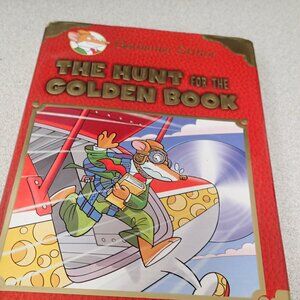 Geronimo Stilton The Hunt For the Golden Book Hardcover Edition